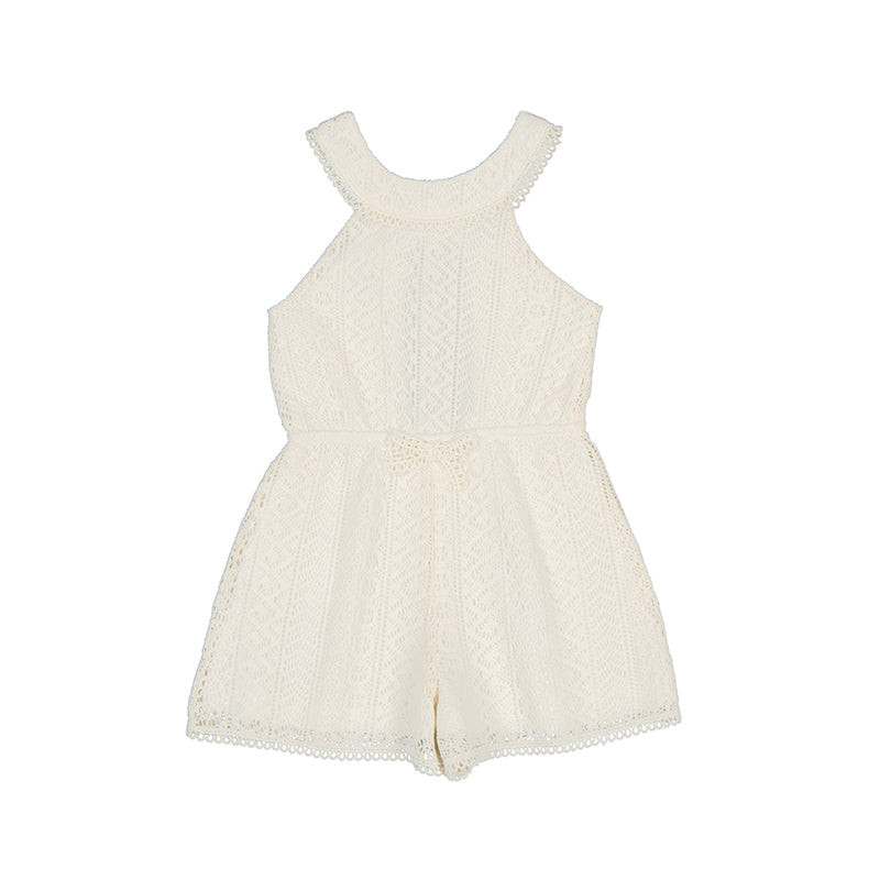 Romper Guipure lace Chickpea