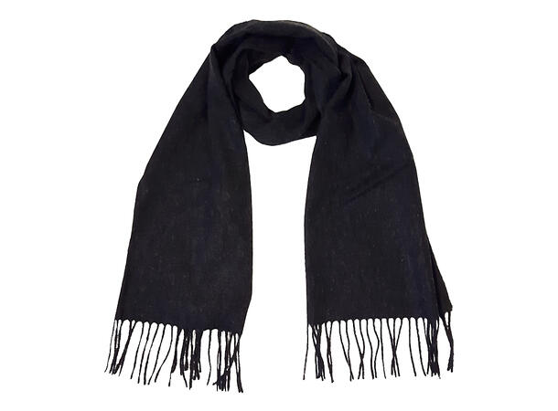 Vinterskjerf ull Ensfarget 30x180