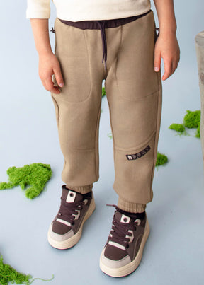Joggebukse Joggers Fleece Tahini