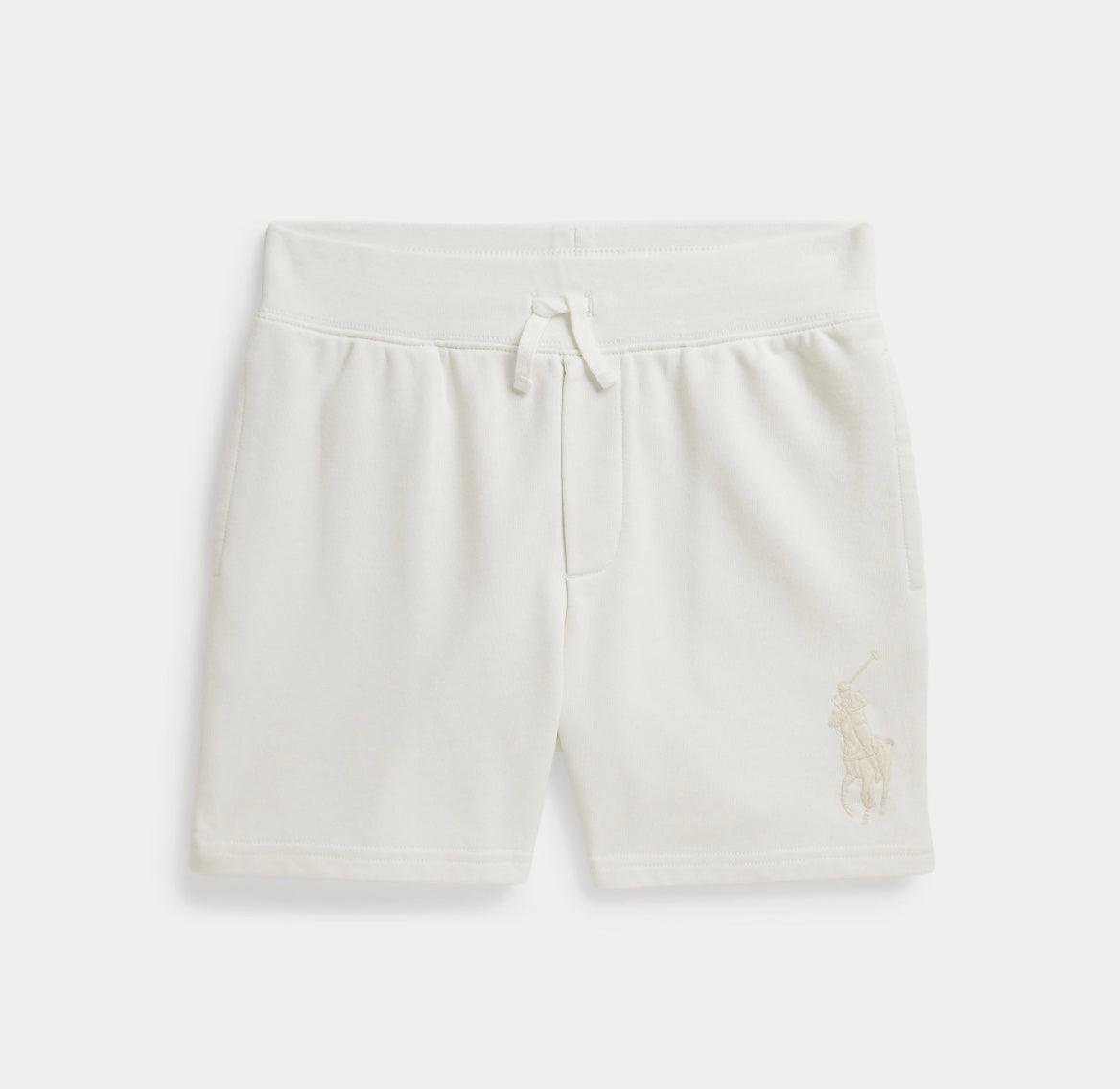 Shorts Big Pony French Terry Deckwash White