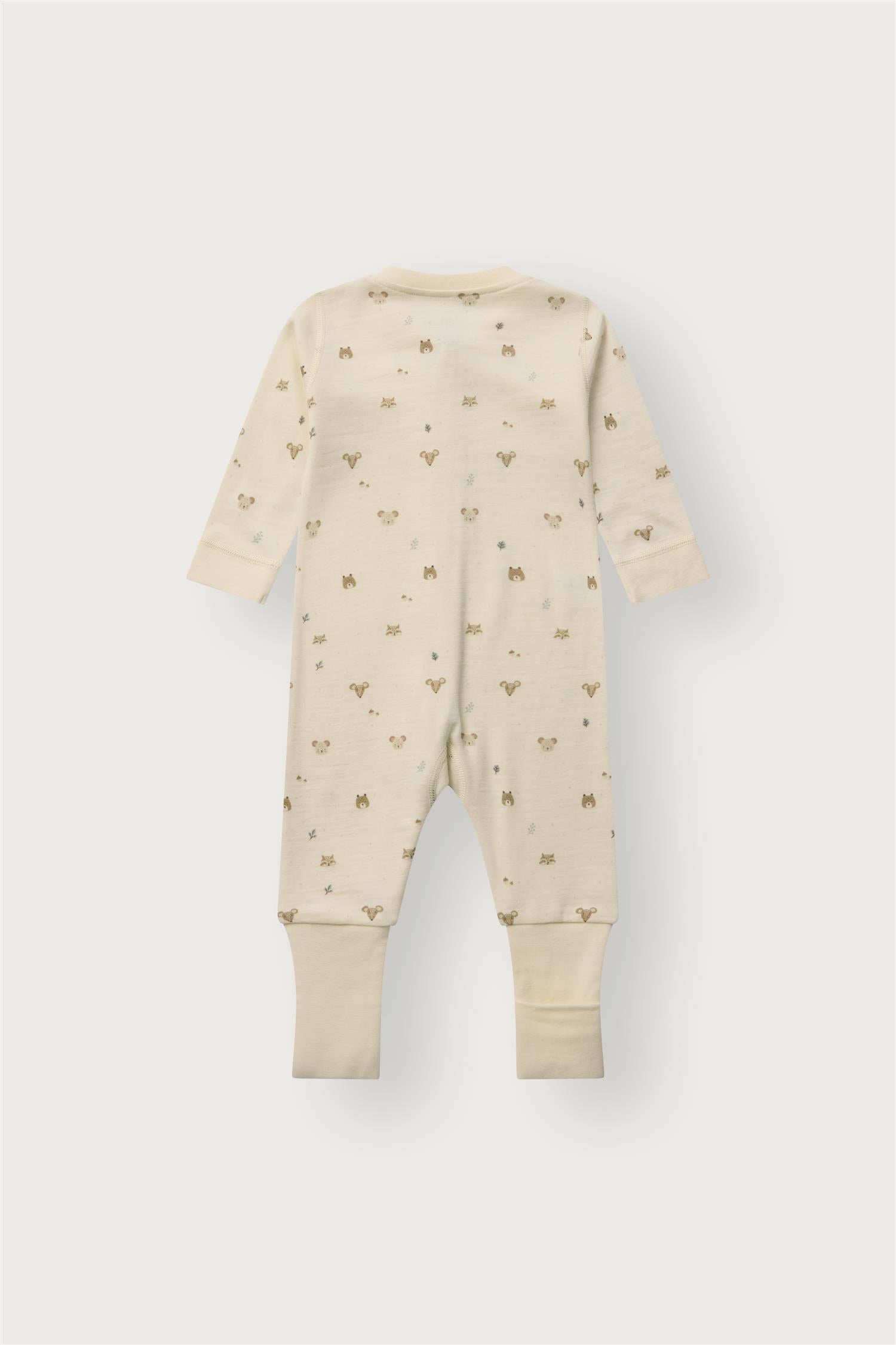 Heldress Manu Zip Ull Forest Off White