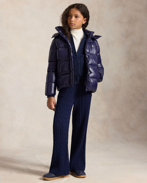 Jakke Glossy Down Newport Navy