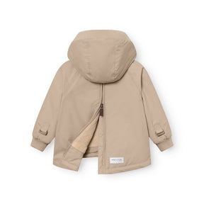 Anorakk Baby Wen Fleece Lined Winter Savannah Tan