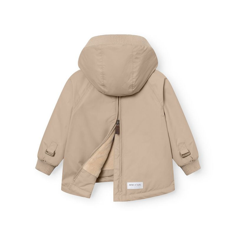Anorakk Baby Wen Fleece Lined Winter Savannah Tan