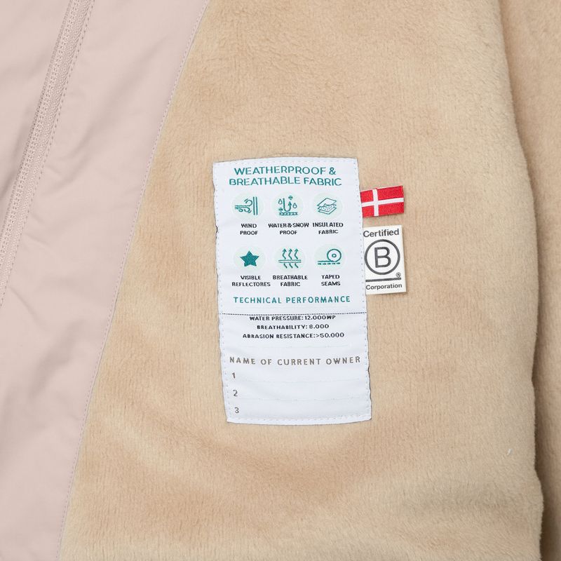 Jakke Matwang Fleece Lined Winter Cloudy Rose