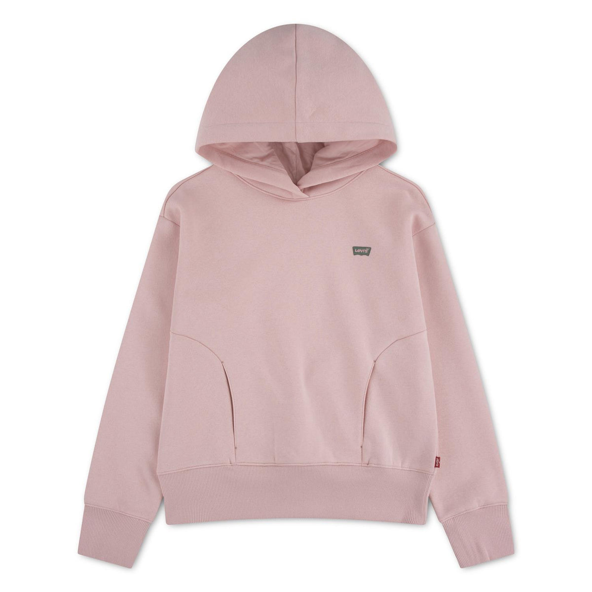 Hettegenser Batwing Pull Over Powder Pink