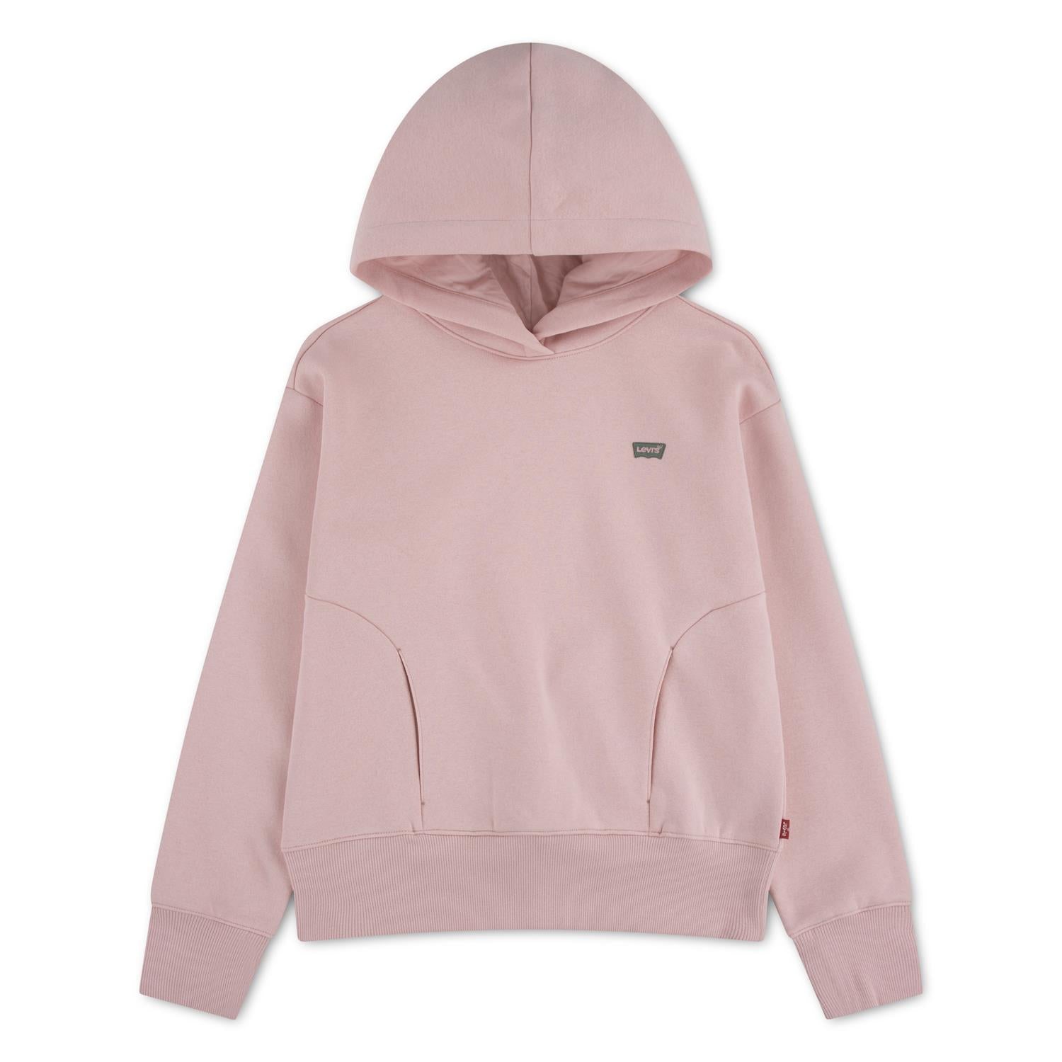 Hettegenser Batwing Pull Over Powder Pink