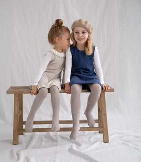 Kjole M/Lomme Lys Beige