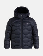 Helium Down Hood Jacket JR Black