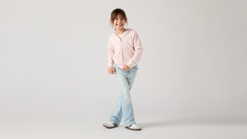 Hettegenser Meet And Greet Zip Crystal Pink