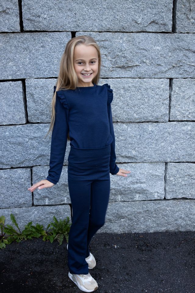 Genser Dis Ull/Bambus Midtnight Navy