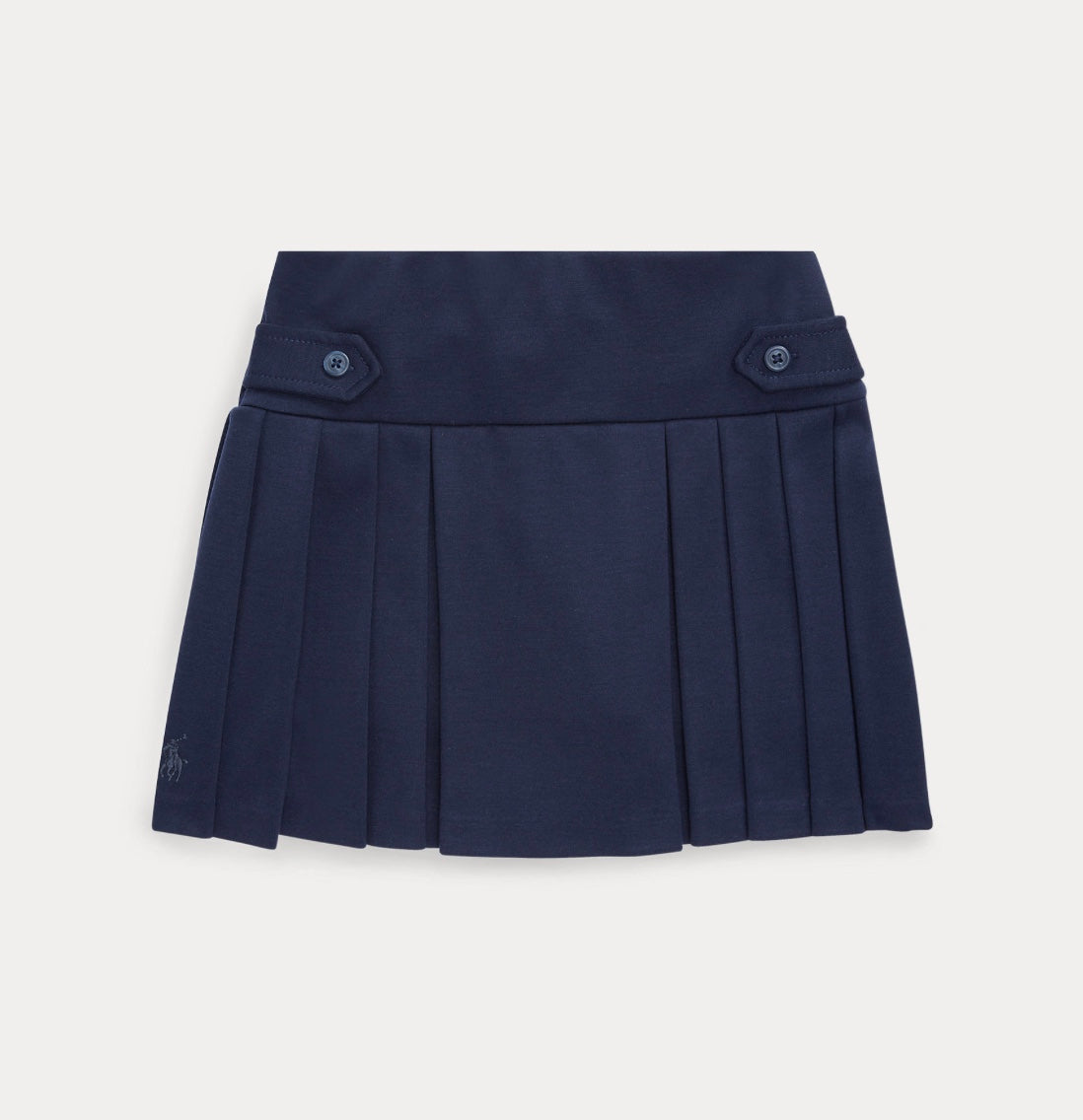 Skjørt Pleated Ponte Navy