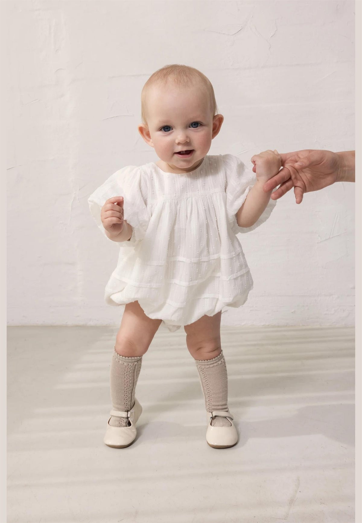 Romper Ritona Gauze White