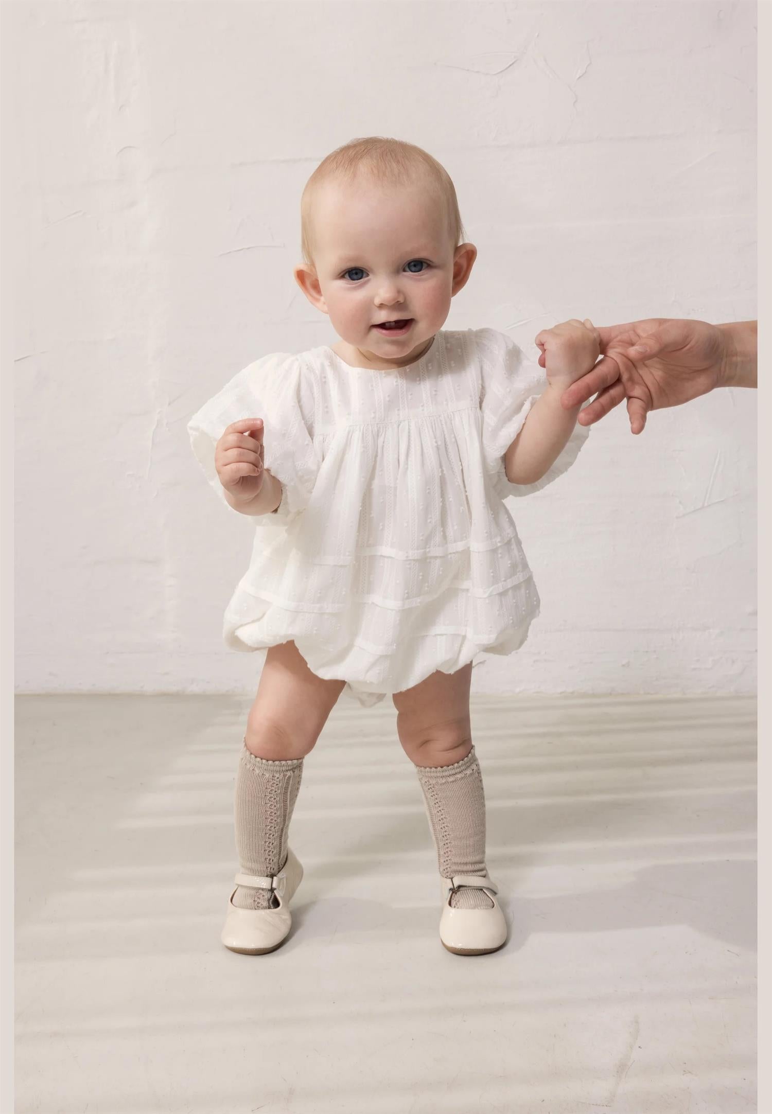 Romper Ritona Gauze White