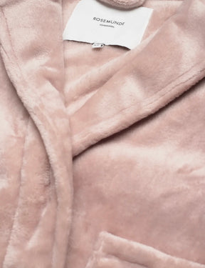 Morgenkåpe Hooded Fleece Vintage Powder