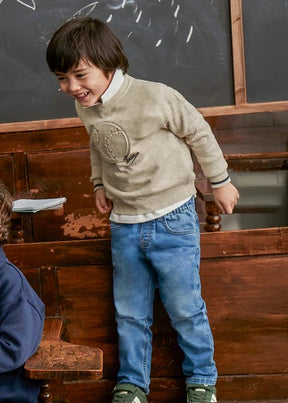 Bukse Soft Denim Joggers Medium Denim