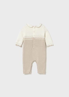 Sparkedress Knit Romper Soy