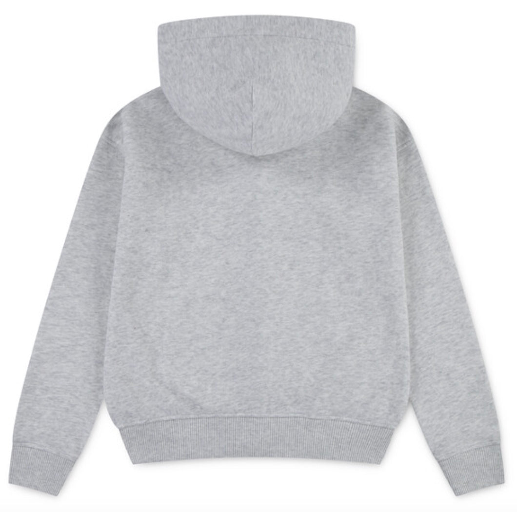 Hettejakke Full-zip Light Grey Heather