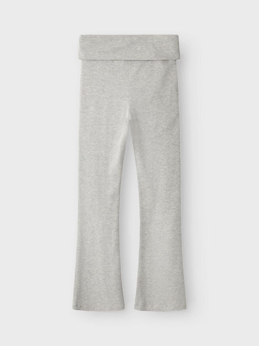 Bukse Yogapant Benecicte Bootcut Grey Melange