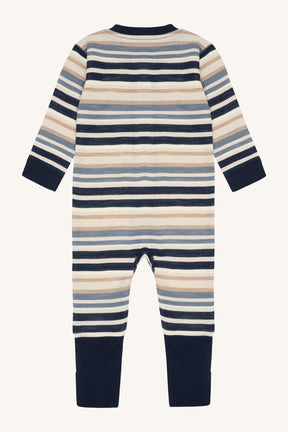 Heldress Manu Zip Striper Ull Blues