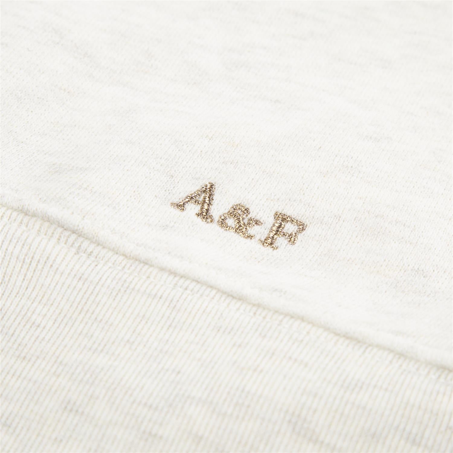 Genser Zip Oatmeal Heather