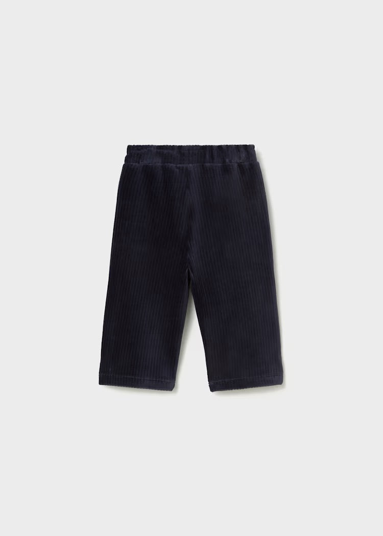 Bukse Corduroy Wide Navy