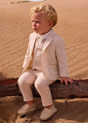 Dressbukse Lin Oat Mixed