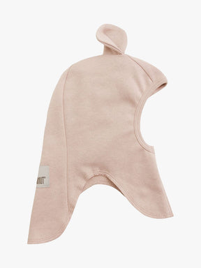 Balaclava Ears Cotton Rib Camel Melange