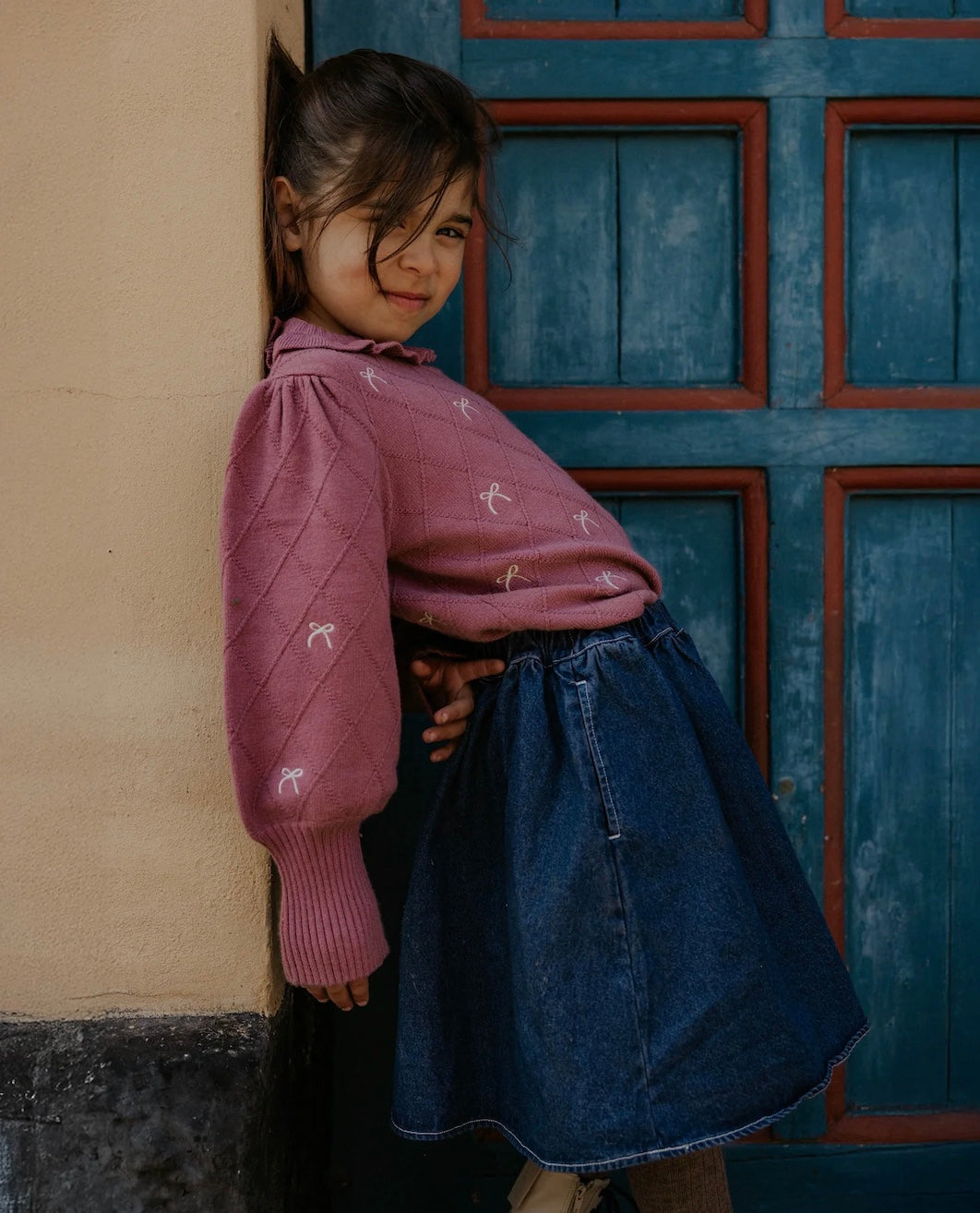 Genser Alon Bow Ash Rose