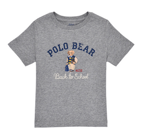 T-Skjorte Polo Bear Back To School Grey