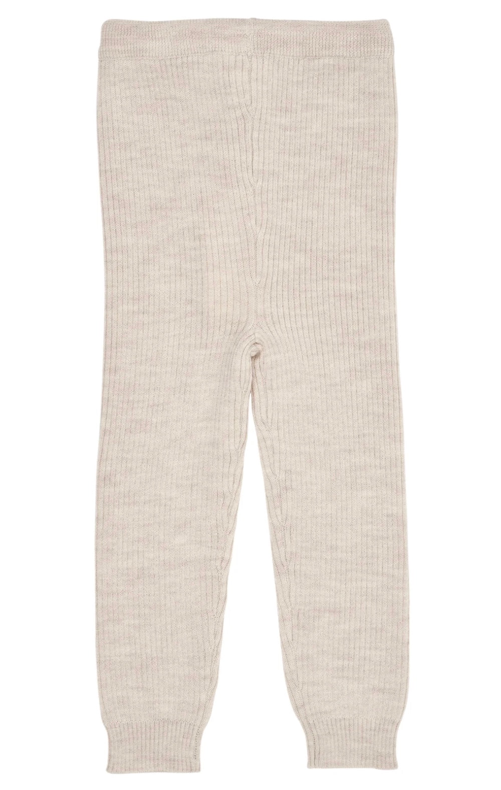 Leggings Classic Merino Pale Cream Melange