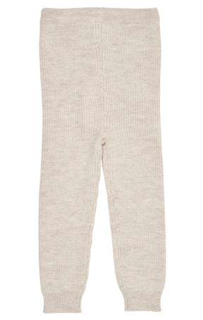 Leggings Classic Merino Pale Cream Melange