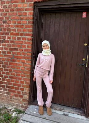 Bukse Aspen Ull Soft Pink