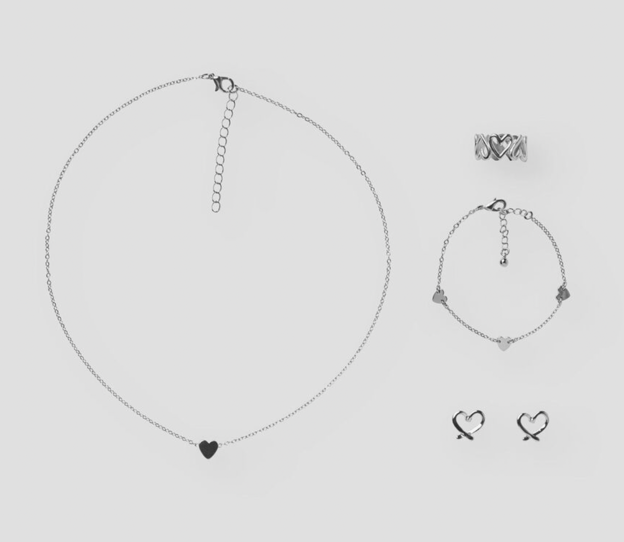 Smykkesett Ralove Silver