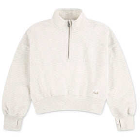 Genser Zip Oatmeal Heather