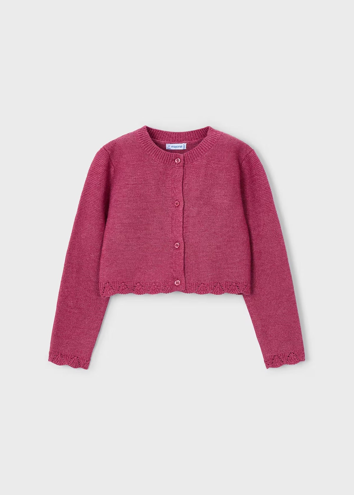 Cardigan Knitted Cherry