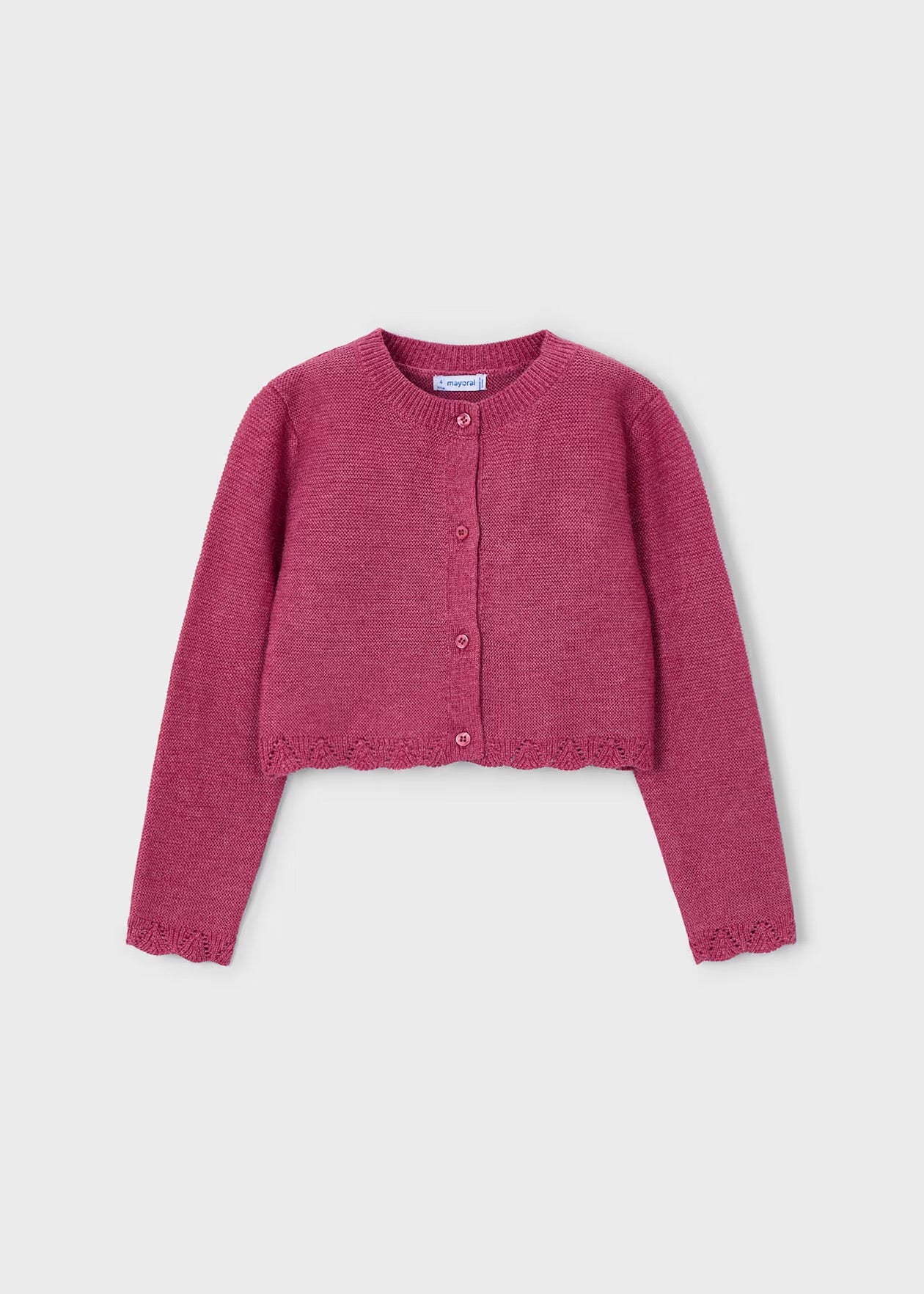 Cardigan Knitted Cherry