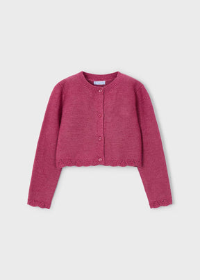 Cardigan Knitted Cherry