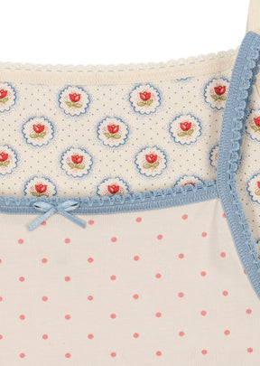 Singlet Basic 2-pk Pirouette dot/mirage