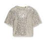 Topp Fransa Sequin Moonbeam