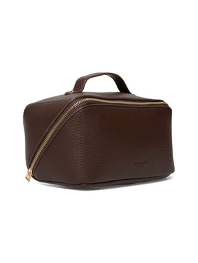 Toalettmappe Munich Cometic Dark Chocolate Gold