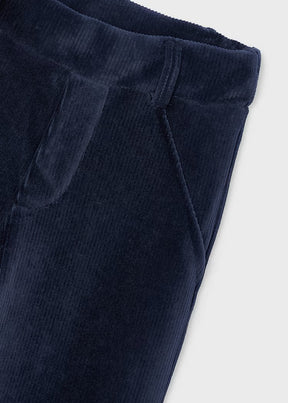 Bukse Corduroy Wide Navy