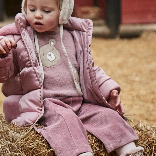 Bukse Corduroy/Glitter Orchid