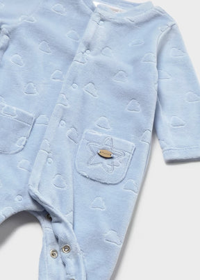 Sparkedress Velour Skyer Sky