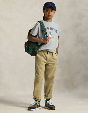 T-Skjorte Polo Bear Back To School Grey