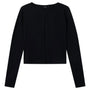 Cardigan Hara Ls Short Black