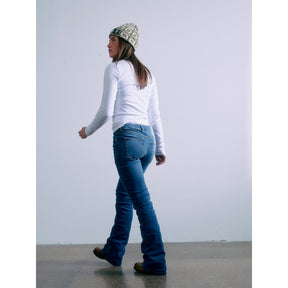 Jeans Texas Low flare Blue
