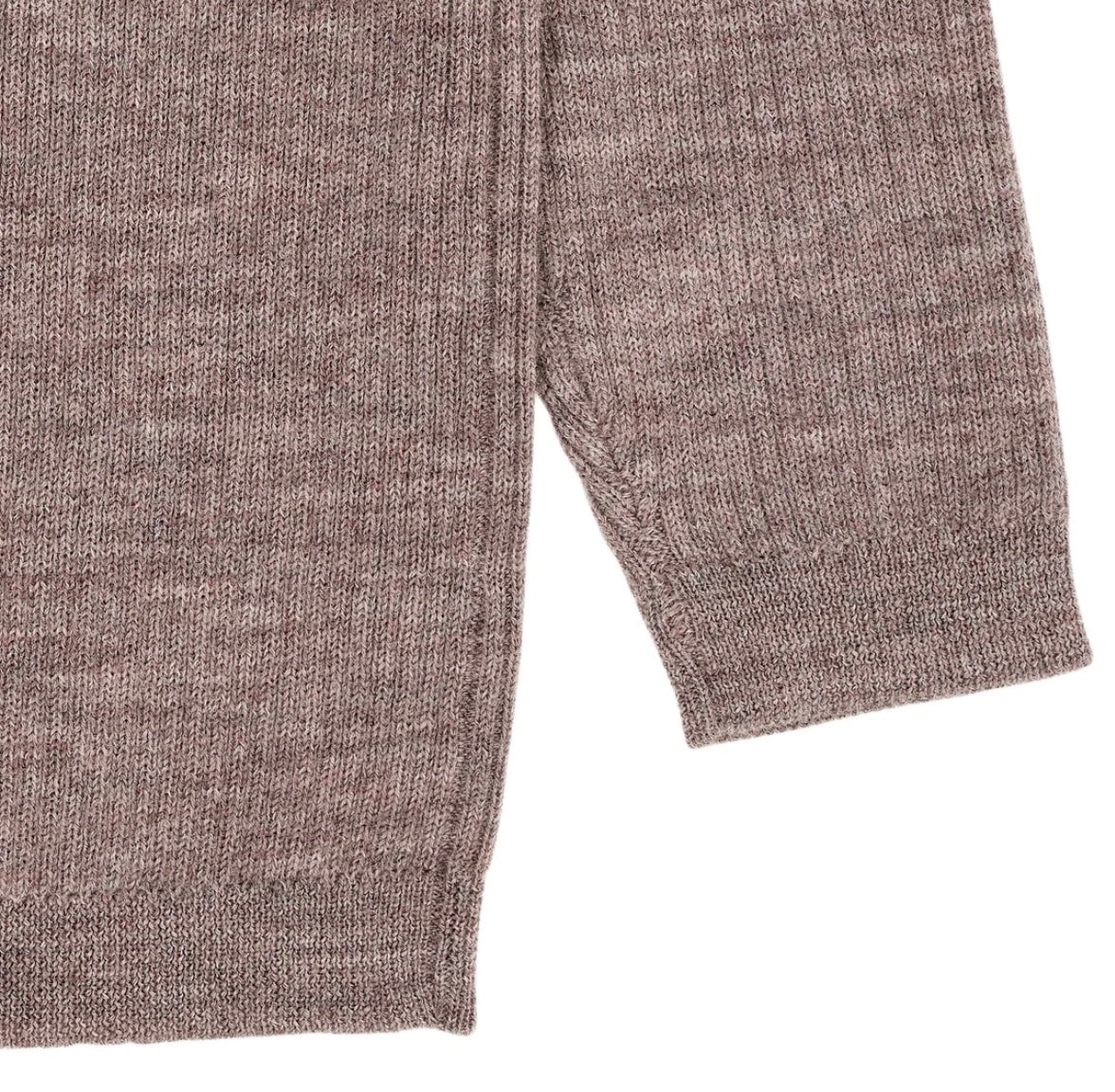 Genser Merino Classic Rib Natural Melange