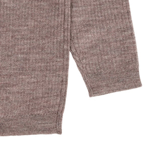 Genser Merino Classic Rib Natural Melange