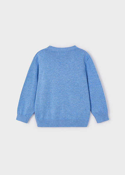 Genser Basic Crewneck Ocean Blue